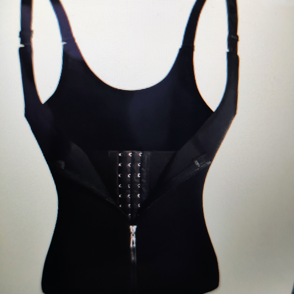 Black Sleeveless Bustier Bodysuit